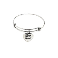 Bless Your Heart Bracelet, Southern Saying Bracelet, Bless Your Heart Charm, Charm Bangle, Stacking Bangle, Stacking Bracelet, Girls Trip