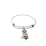 Owl Lover Gift, Owl Bracelet, Owl Jewelry, Gift For Her, Wisdom Gift, Graduation Gift, Gift For Graduate, Smarty Gift, Owl Charm Bracelet