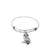 Owl Lover Gift, Owl Bracelet, Owl Jewelry, Gift For Her, Wisdom Gift, Graduation Gift, Gift For Graduate, Smarty Gift, Owl Charm Bracelet