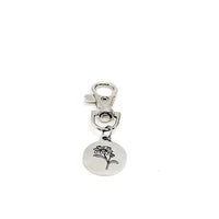 Birthday Gifts, April Birthday Clip On Charm, Daisy Charm, Birthday Flower, Birth Month Flower, Gift For Her, Gift For Daughter