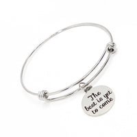 Encouragement Gift, The Best is Yet To Come Bracelet, Motivating Gift, Graduation Gift, Wedding Gift, Charm Bracelet, Stacking Bangle