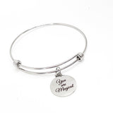 Encouragement Gift, You Are Magical Bracelet, Motivating Gift, Graduation Gift, Wedding Gift, Daughter Charm Bracelet, Stacking Bangle