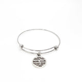 Book Club Gifts, Book Club Words Bracelet, Gift For Her, Stacking Bangle, Stacking Bracelet, Book Club Prizes. Reader Gifts