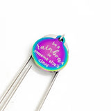 Encouragement Gift, Be A Rainbow In Someone Else’s Cloud Bookmark, Charm Bookmark, Paperclip Bookmark, Reader Gift, Motivating Quote Gift
