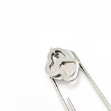 Love Gift, Interlocking Hearts Bookmark, Joined Hearts, Charm Bookmark, Wedding Gifts, Paperclip Bookmark, Planner Bookmark, Wife Gift