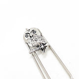 Owl Gifts, Owl Bookmark, Owl Charm, Charm Bookmark, Gift For Owl Lover, Smart Person Gifts, Graduation Gift, Planner Paperclip Bookmark