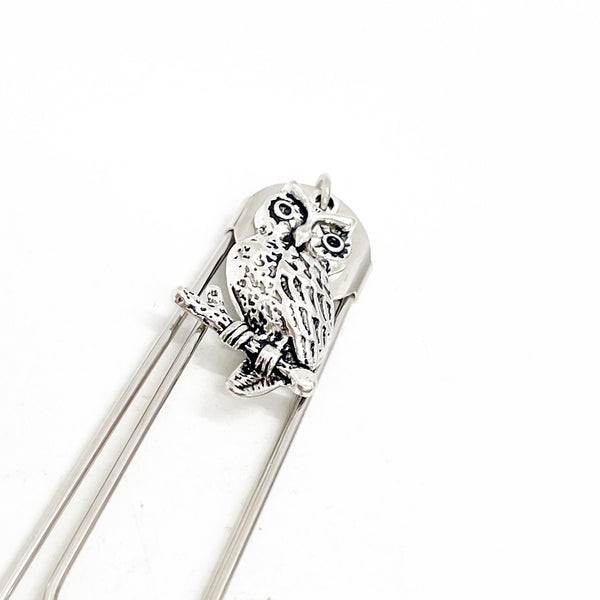 Owl Gifts, Owl Bookmark, Owl Charm, Charm Bookmark, Gift For Owl Lover, Smart Person Gifts, Graduation Gift, Planner Paperclip Bookmark