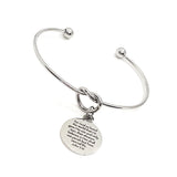 Scripture Bracelet, For God So Loved The World Bracelet, John 3 16 Charm, He Gave His Only Son, Faith Charm, Scripture Quote, Salvation Gift