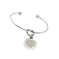 Scripture Bracelet, For God So Loved The World Bracelet, John 3 16 Charm, He Gave His Only Son, Faith Charm, Scripture Quote, Salvation Gift