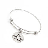 Encouragement Gift, The Best is Yet To Come Bracelet, Motivating Gift, Graduation Gift, Wedding Gift, Charm Bracelet, Stacking Bangle