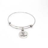 Encouragement Gift, You Are Magical Bracelet, Motivating Gift, Graduation Gift, Wedding Gift, Daughter Charm Bracelet, Stacking Bangle