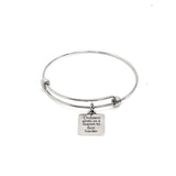 Love Gift, Distance Gives Us A Reason To Love Harder Charm Bracelet, Long Distance Love, Love Jewelry, Moving Away Gift, Going To College