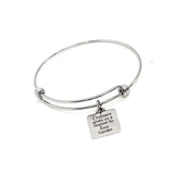 Love Gift, Distance Gives Us A Reason To Love Harder Charm Bracelet, Long Distance Love, Love Jewelry, Moving Away Gift, Going To College