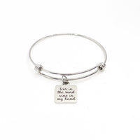 Relaxation Gift, Toes In The Sand Wine In My Hand Bracelet, Gift For Her, Wife Gift, Vacation Jewelry, Beach Jewelry, Beach Lover Gift