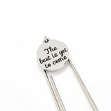 Motivating Gift, The Best Is Yet To Come Bookmark, Encouragement Gift, Graduation Gift, New Start Gift, Fresh Start, Entrepreneur Gift