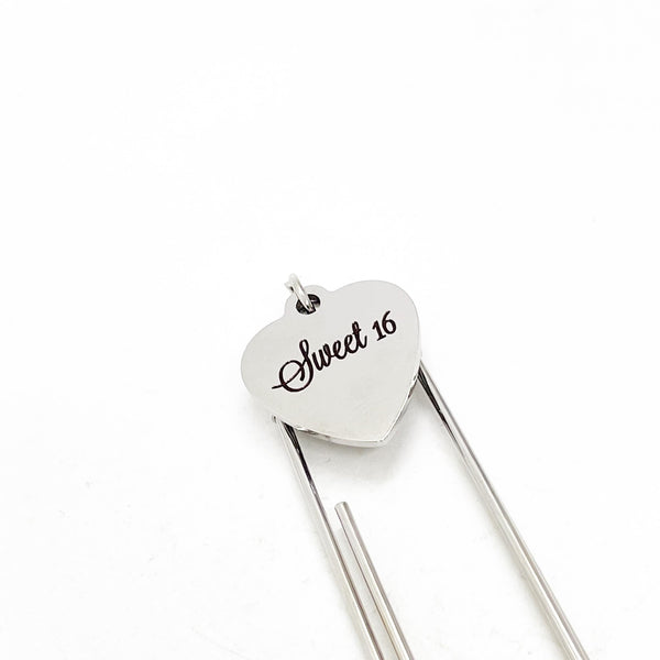 Sixteenth Birthday Gift, Sweet 16 Bookmark, Daughter Gift, Granddaughter Gift, Charm Bookmark, Bookmark Gift, Birthday Party Gifts