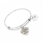 Memorial Gift, A Piece Of My Heart Is In Heaven Bracelet, Sympathy Gift, Loss Of Loved One, Family Member Loss, Remembering Lost Loves