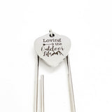 Bookmark Gift, Loving The Outdoor Life Bookmark, Camping Bookmark, Reader Gift, Summer Reading, Outdoor Lover Gift, Camping Lover Gift