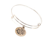 Christian Charm Bracelet, Sisters In Christ Are Sisters For Life Bracelet, Women’s Bible Study, Christian Woman, Christian Gift, Rose Gold