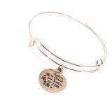 Christian Charm Bracelet, Sisters In Christ Are Sisters For Life Bracelet, Women’s Bible Study, Christian Woman, Christian Gift, Rose Gold