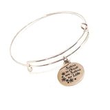 Christian Charm Bracelet, Sisters In Christ Are Sisters For Life Bracelet, Women’s Bible Study, Christian Woman, Christian Gift, Rose Gold