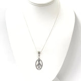 Virgin Mary Necklace, Mother Mary Necklace, Catholic Gifts, Catholic Jewelry, Faith Gifts, Mary Pendant, Mary Charm, Wife Jewelry Gift