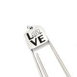 Camping Gift, Love Camping Bookmark, Reader Gift, Charm Bookmark, Paperclip Bookmark, Planner Bookmark, Camping And Reading, Book Club Gift