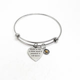 Faith Gifts, Faith Is Like A Little Seed If Planted It Will Grow Charm Bracelet, Matthew 17 20, Mustard Seed Faith, Christian Gift