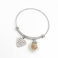 Faith Gifts, Faith Is Like A Little Seed If Planted It Will Grow Charm Bracelet, Matthew 17 20, Mustard Seed Bracelet, Christian Gift