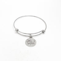 Faith Gift, John 3 Sixteen Bracelet, For God So Loved The World, Charm Bangle, Scripture Gifts, Salvation Verse, Baptism Gifts, Gift For Her