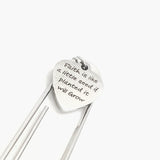 Faith Gift, Faith Is Like A Little Seed, If Planted It Will Grow Bookmark, Charm Bookmark, Christian Gift, Baptism Gift, Salvation Gift