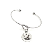 Teacher Gift, Every Child Matters Bracelet, Charm Bangle, Charm Bracelet, Foster Parent Gift, Foster Mom Gift, Daycare Worker Gift For Her