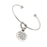 Scripture Gift, Where You Go I Will Go Charm Bracelet, Ruth 1 16 Charm Bracelet, Mother In Law Gift, Ruth And Naomi, Your God Will Be My God