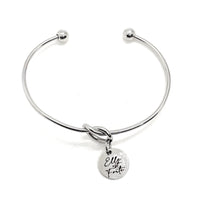 Strong Woman Gift, Elle Est Forte Bracelet, Charm Bracelet, Daughter Gift, Wife Gift, Strong Woman Jewelry, Gift For Her, Graduation Gift