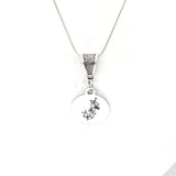 Birth Month Flower Necklace, September Morning Glory Necklace, Birthday Gifts, Birth Month Necklace, Gift For Her, Daughter Gift, Wife Gift