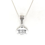 Faith Gift, For I Know The Plans I Have For You Necklace, Jeremiah 29 11, Christian Gift, Gods Plans, Christian Jewelry, Scripture Jewelry