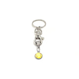 Softball Charm Keychain, Softball Gift, Softball Player Gift, Softball Mom Gift, Daughter Gift, Gift For Mom, Student Athlete Gift