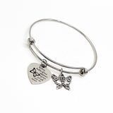 Memorial Gift, When Butterflies Appear Your Loved One Is Near Bracelet, Loss Of Loved One, Remembering Her, Remembering Him, Sympathy Gift