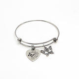 Memorial Gift, When Butterflies Appear Your Loved One Is Near Bracelet, Loss Of Loved One, Remembering Her, Remembering Him, Sympathy Gift