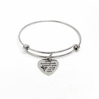 Memorial Gift, When Hummingbirds Appear Your Loved One Is Near Bracelet, Loss Of Loved One, Remembering Her, Remembering Him, Sympathy Gift