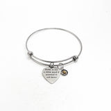 Faith Gifts, Faith Is Like A Little Seed If Planted It Will Grow Charm Bracelet, Matthew 17 20, Mustard Seed Faith, Christian Gift