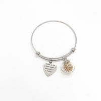 Faith Gifts, Faith Is Like A Little Seed If Planted It Will Grow Charm Bracelet, Matthew 17 20, Mustard Seed Bracelet, Christian Gift