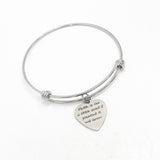 Faith Gift, Faith Is Like A Little Seed If Planted It Will Grow Bracelet, Charm Bangle, Mustard Seed Quote, Have Faith,  Growing Faith