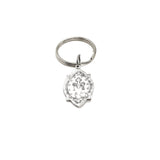 Faith Gift, Miraculous Mary Keychain, Charm Keychain, Christian Gift, Catholic Charm, Faith Keychain, Faith Charm,  Miraculous Medal