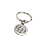 Scripture Gifts, My God Will Hear Me Keychain, Micah 7 7 Keychain, I Will Look To The Lord, Wait For God, Bible Verse Gifts, Faith Keychain