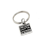 Mom Gift, Straight Outta Patience Keychain, Teacher Gift, Back To School Gifts, Gift For Mom, Gift For Wife, Girlfriend Gift, Wife Gift