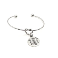 Scripture Gift, Where You Go I Will Go Charm Bracelet, Ruth 1 16 Charm Bracelet, Mother In Law Gift, Ruth And Naomi, Your God Will Be My God