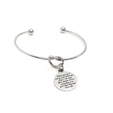 Scripture Gift, Where You Go I Will Go Charm Bracelet, Ruth 1 16 Charm Bracelet, Mother In Law Gift, Ruth And Naomi, Your God Will Be My God