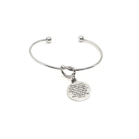 Scripture Gift, Think On These Things Charm Bracelet, Philippians 4 8 Charm Bracelet, Graduation Gift,  Daughter Gift, Wedding Jewelry Gift