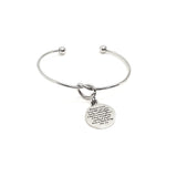 Scripture Gift, Think On These Things Charm Bracelet, Philippians 4 8 Charm Bracelet, Graduation Gift,  Daughter Gift, Wedding Jewelry Gift